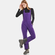 tesla 女款防水滑雪吊帶褲