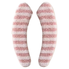 Sign Post保暖天鵝絨馬桶坐墊套, 1個, 粉紅色