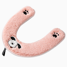 사인포스트 손잡이 보온 변기시트커버, 핑크, 1개