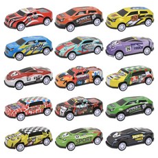 Oztoy Turbo Sprinter運動全背迷你車 6622, 15個, 隨機出貨