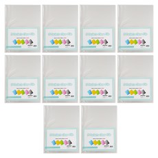 Youngoh 高透明A4資料夾 5頁, 10個, 單一顏色