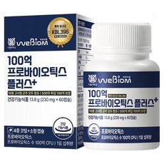 WEBIOM 100億益生菌 Plus+, 1個, 60錠