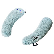 Sign Post保暖柔軟馬桶坐墊, 藍色, 1個