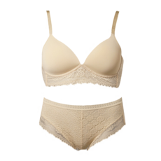 BASE ALPHA ESSENTIALS 無鋼圈蕾絲內衣褲A款套組