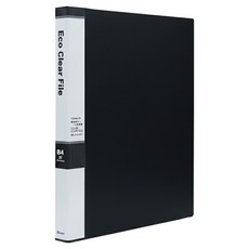 영오 인덱스 클리어파일 B4 20p, 흑색, 1개