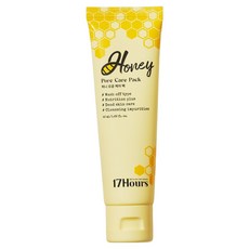 17H ours 蜂蜜毛孔護理面膜 50ml, 1個, 1入