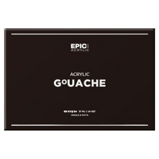 SHIELD 盾牌 EPIC 不透明水彩壓克力顏料, 37ml, 24色