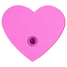 韓國 Aison 旋轉式愛心型防關門緩衝墊, 1個, 粉紅色