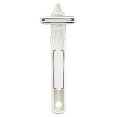 日本 SP SAUCE 戶外攜帶多向旋轉削皮刀 附刀片護套, 1個, 象牙白色