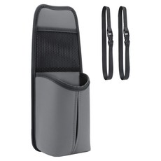 YORI CAR 優里 汽車椅側收納袋, 灰色, 1個