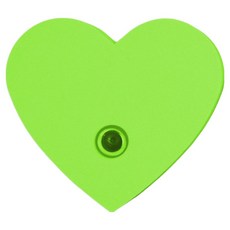 韓國 Aison 旋轉式愛心型防關門緩衝墊, 1個, 淺綠色