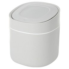 굿썸 깔끔한 편리한 데스크 미니 휴지통 300g, 그레이, 1개
