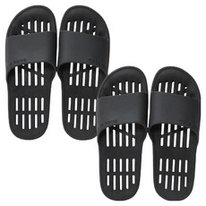 Dasinus Slim Fit 低款快乾排水浴室拖鞋, 2個