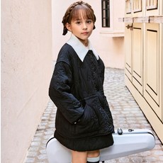 NEPA KIDS 蝴蝶結絎縫夾克