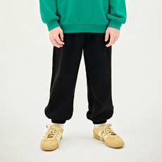 JELISPOON 兒童款Holiday基本款超厚刷毛束口褲