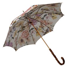 PASOTTI Parasol 歐泊花卉竹製手動陽傘 PS999D4