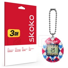 스코코 다마고치 오리지널 리얼핏 액정보호필름 3p 세트, 1세트