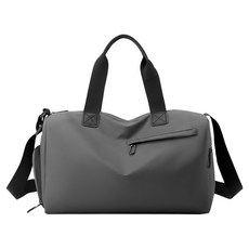 핏기어 남성용 대용량 헬스가방, 그레이, 1개