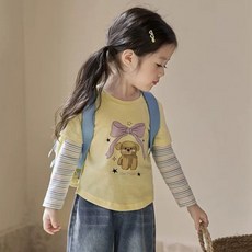 JOYMULTI MK Kitsch 彩虹短袖疊穿長袖T恤