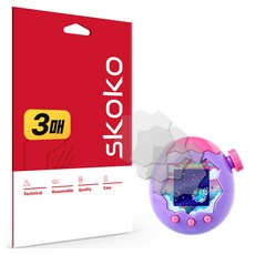 스코코 다마고치 파라다이스 지문방지 저반사 액정보호필름 3p 세트, 1세트