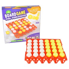 STUPID 乒乓球賓果雞蛋盒派對遊戲組 V2, 1個, 紅色