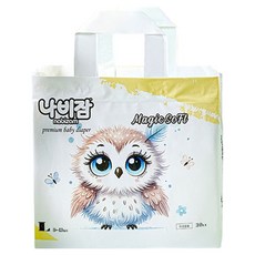 나비잠 매직소프트 팬티형 기저귀 남여공용, 대형(L), 30매