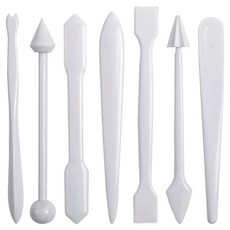 GP&me 翻糖雕塑工具7件組, 1套, 白色