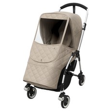 Manito 麻花鋪棉 Bugaboo Bee Dragonfly 專用罩, 鑽石米色