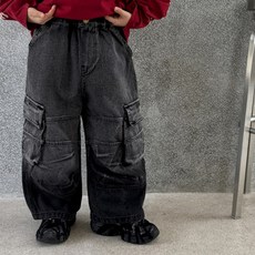 Golden Rabbit C 砂洗丹寧褲