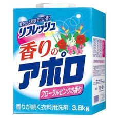 第一石鹼 阿波羅 芳香洗衣粉, 1個, 3.8kg