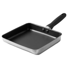 마이어코리아 인덕션 루나 스테인리스 스틸 와이드 계란말이팬, 1개, 21cm