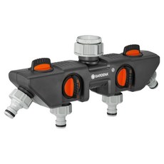 GARDENA 嘉丁 Gardena 園藝用品 4通道分水器 8194-20, 1個