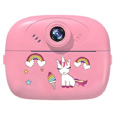 NovaPlus 兒童拍立得相機 粉紅小馬 K800-B, 1個