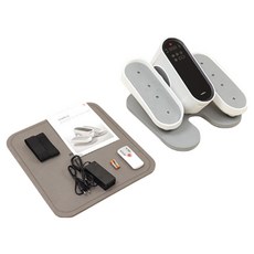 MELKIN Danaeul 自動健走有氧室內運動器材 坐式無噪音踏步機 420 x 425 x 310 mm, 單一商品, 經典灰