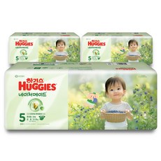 HUGGIES 好奇 2025 Naturemade 黏貼型紙尿褲 特大號 男女通用, 5階段, 102張