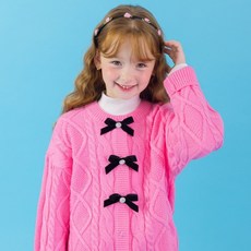 ILoveJ Beberi 蝴蝶結針織開襟衫