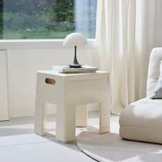 한샘 ABS 다용도 스툴, 바닐라, 1개