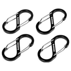 블랙독 헤드 후크 고리 BD321, 블랙, 4개