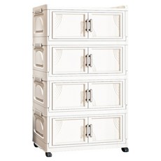 ANDY MAY2 大櫻經典款雙開門折疊4層收納櫃 AM-R601-B704 235L, 實色