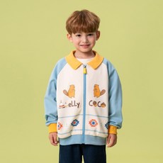 MellyCoco 兒童款Oh My Beaver雙胞胎夾克