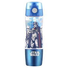 STAR WARS 星際大戰 兒童直飲式水壺, 1個, 星戰藍, 570ml