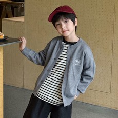 골든래빗 봄가을 C 라켓 자수 가디건