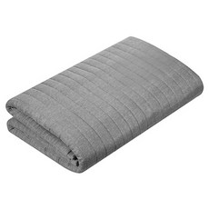 GOMPYO IoT EMF厚墊碳纖維墊電熱毯, 迷你單人(70 x 180 cm), 灰色(MB10)