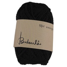 청송뜨개실 보들이 인형실 수면사 뜨개실, 334 검정, 1개