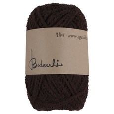 청송뜨개실 보들이 인형실 수면사 뜨개실, 321 진밤색, 1개