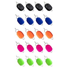 즐낚 대용량 베이트릴 라인스토퍼 5종 x 4p 세트, 오색, 1세트