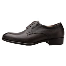 VONIN COLLECTION 天然牛皮極簡鬆緊帶彈性素面德比手工皮鞋 SE303DBR