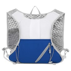 UM好的實用後背包, 1個, 白色 藍色