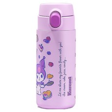 LiLFANT The Bottle Edge一鍵式雙層不鏽鋼保溫杯 库洛米 KR8781