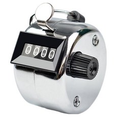 셀리빙 수동 카운터 계수기, 실버A, 1개